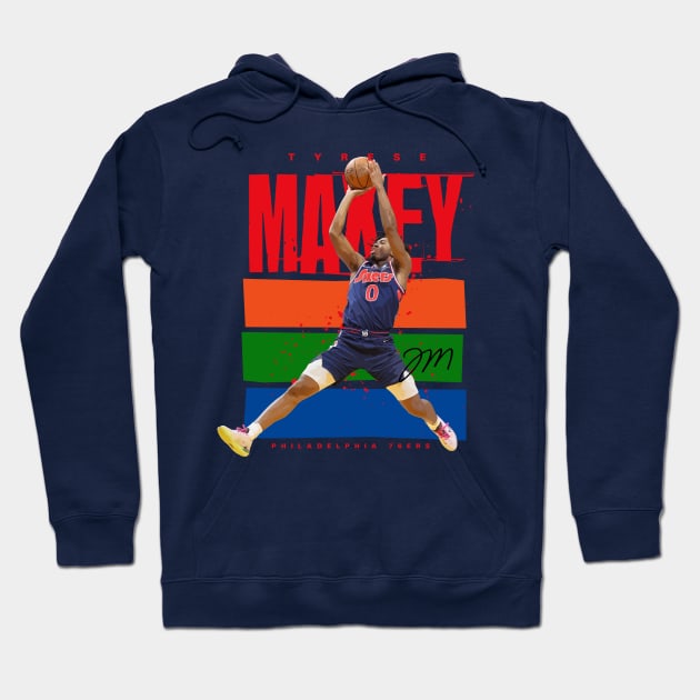 Tyrese Maxey Hoodie by Juantamad